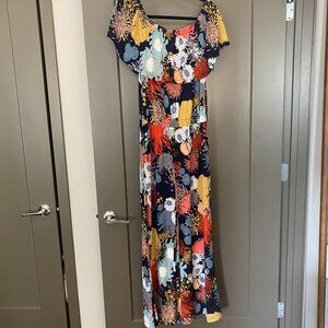 G.I.L.I. Floral Jumpsuit Small